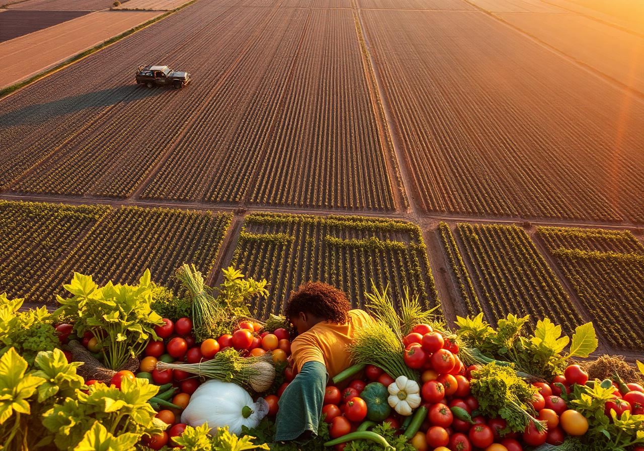 Large scale farming
